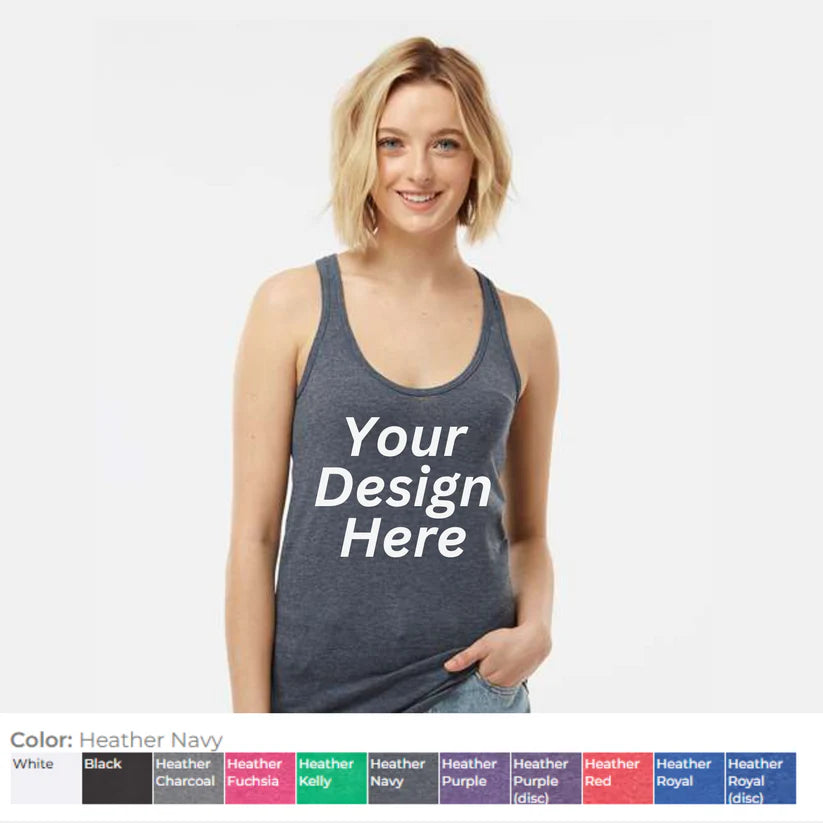 Custom Ladies Jersye raserback Tank